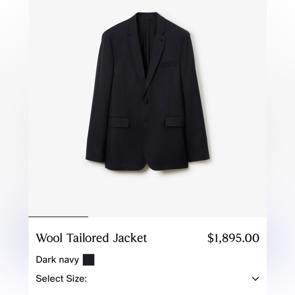 Burberry London Suite&Blazer Tailored jacket. Cashmere wool. Used.Like new LUX - Picture 15 of 15